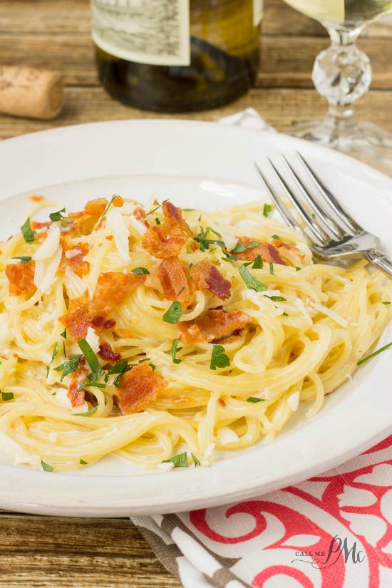 20 Minute One Pot Pasta Carbonara to