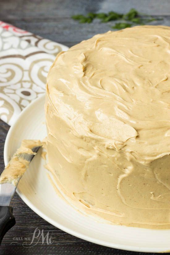 Scratch-Made Banana Cake with Peanut Butter Frosting Recipe is the ultimate dessert for the ultimate banana and peanut butter lover! A classic banana cake is topped with a fluffy, creamy peanut butter frosting. This cake is soft and fluffy and amazing!