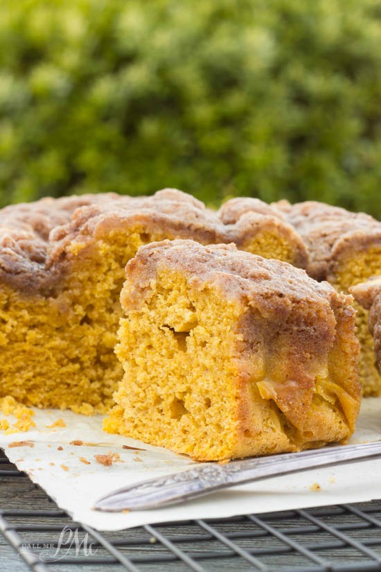 Easy Buttermilk Pumpkin Coffee Cake