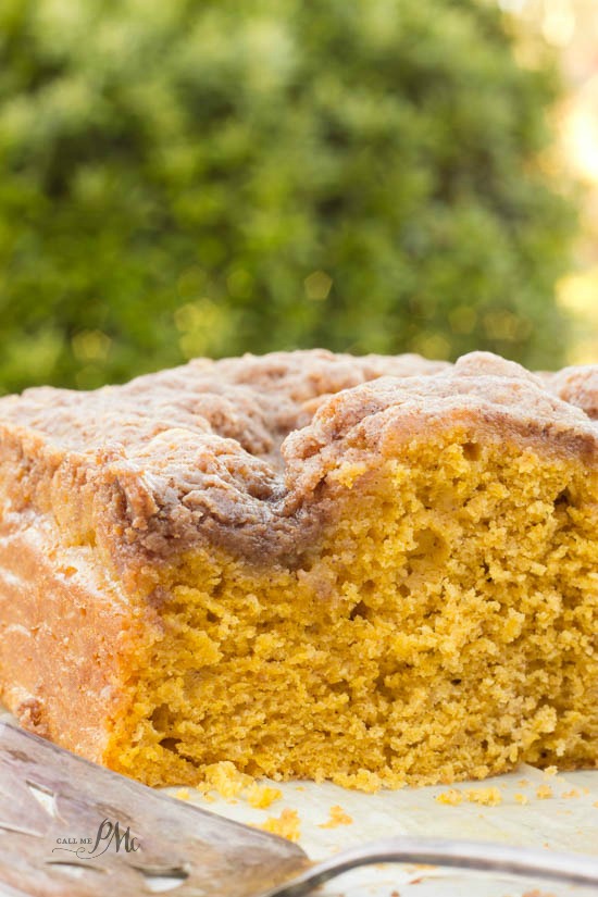 Easy Buttermilk Pumpkin Coffee Cake with Brown Sugar Streusel Recipe 6w