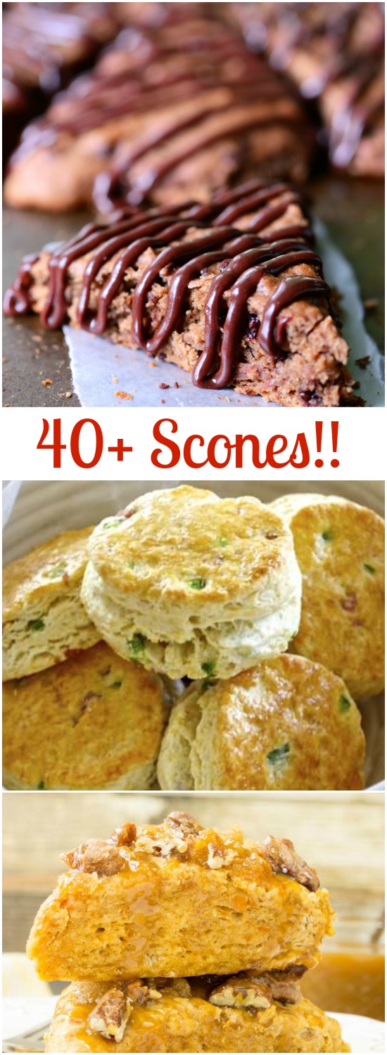 40+ MOUTH-WATERING SCONES