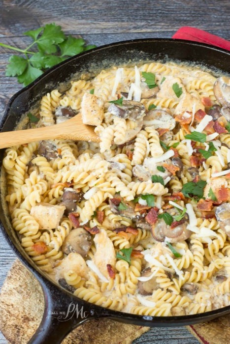 Stove Top Chicken Ricotta Pasta