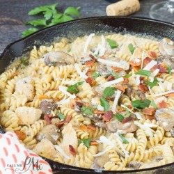 Stove Top Chicken Ricotta Pasta