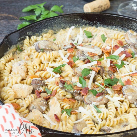 Stove Top Chicken Ricotta Pasta