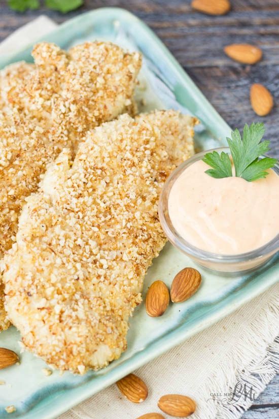 Almond Crusted Chicken Tenders Recipe