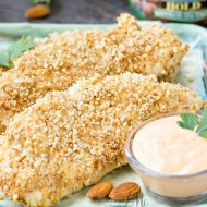 Almond Crusted Chicken Tenders Recipe