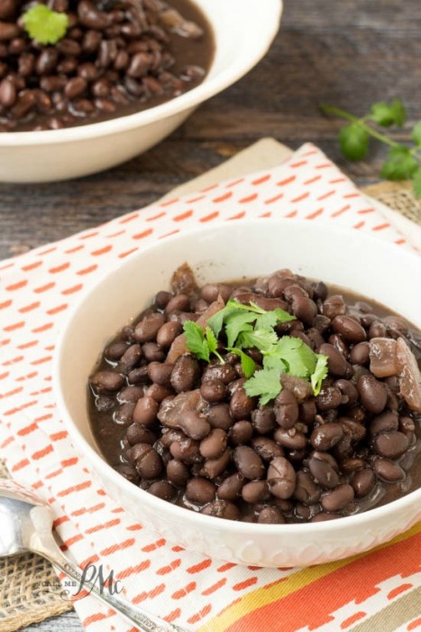 Easy Slow Cooker Black Beans