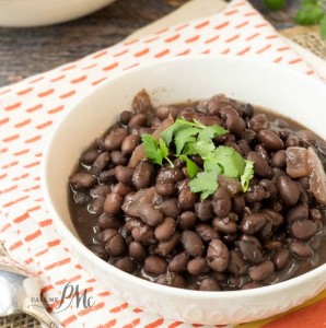 Easy Slow Cooker Black Beans