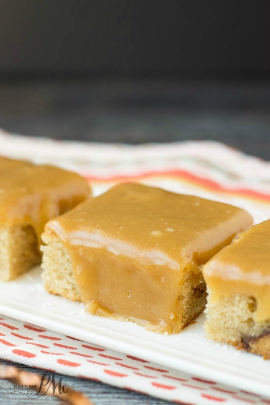 loaded peanut butter cup peanut butter blondies with peanut butter frosting 