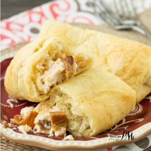 Bacon Cheese Crescent Rolls