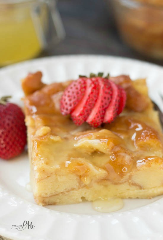 donut flavored bread pudding