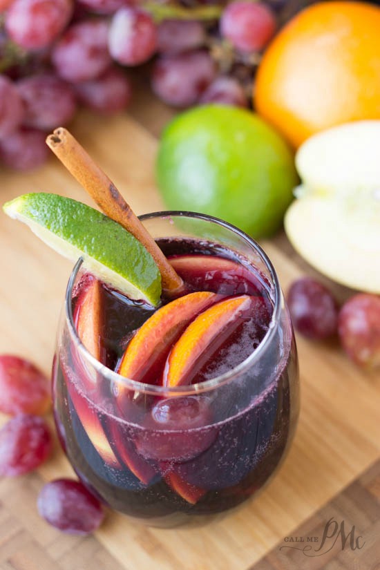 Red Wine Citrus Sangria Recipe -An easy and delicious recipe for the fruity classic sangria. A refreshing drink to enjoy any time of year!