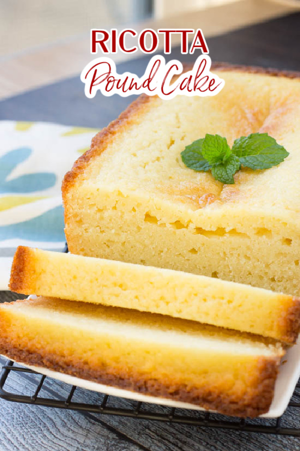 CLASSIC RICOTTA POUND CAKE &gt; Call Me PMc