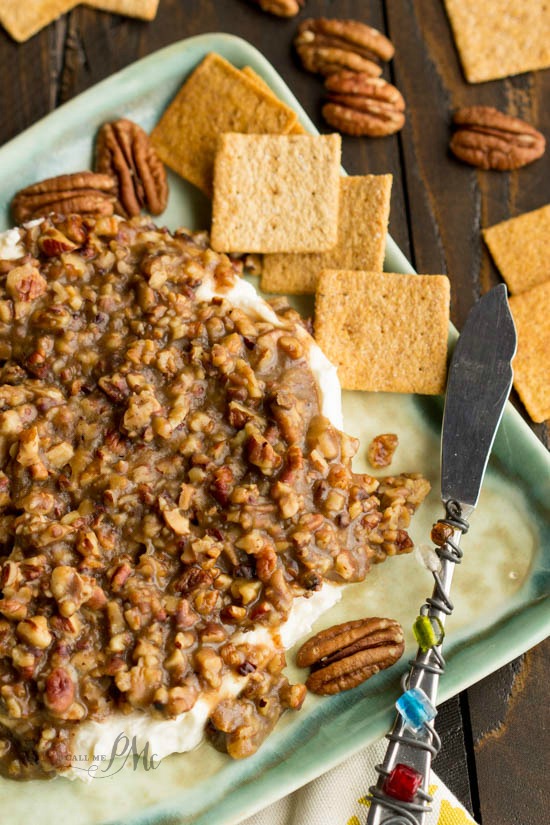 praline topping over cream cheese praline topping over cream cheese
