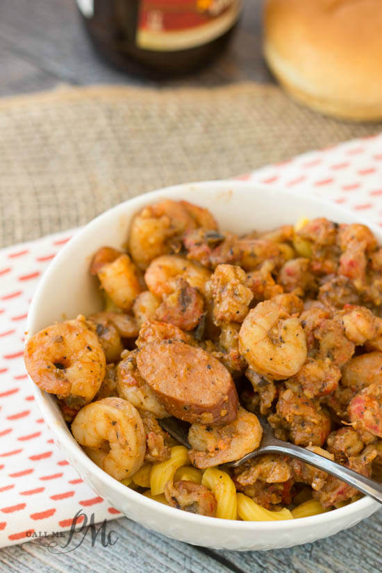 New Orleans Sausage Shrimp Crawfish Pasta recipe is simple to put together and tastes amazing. 