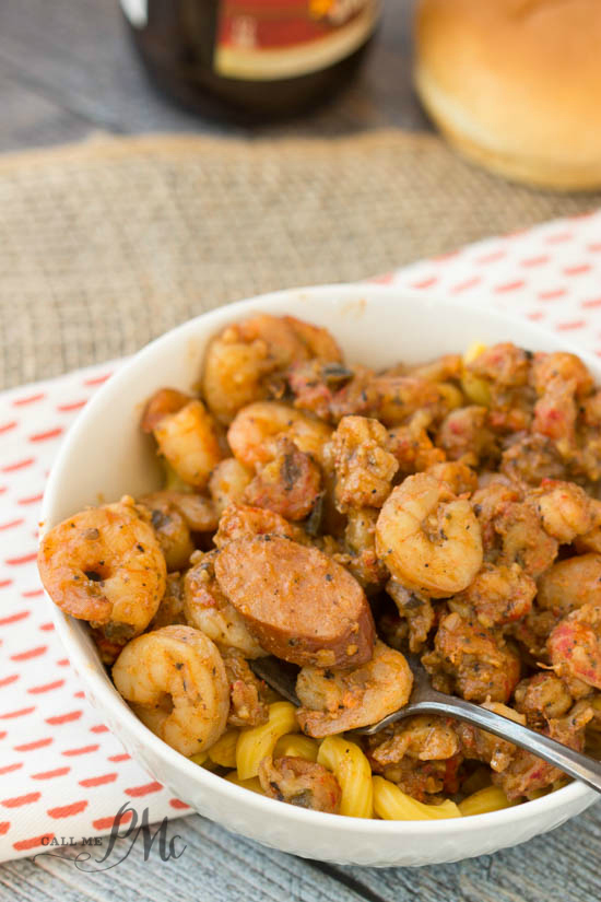 A quick and tasty meal for the family that is also sure to impress guests! New Orleans Sausage Shrimp Crawfish Pasta recipe New Orleans Sausage Shrimp Crawfish Pasta recipe is simple to put together and tastes amazing.