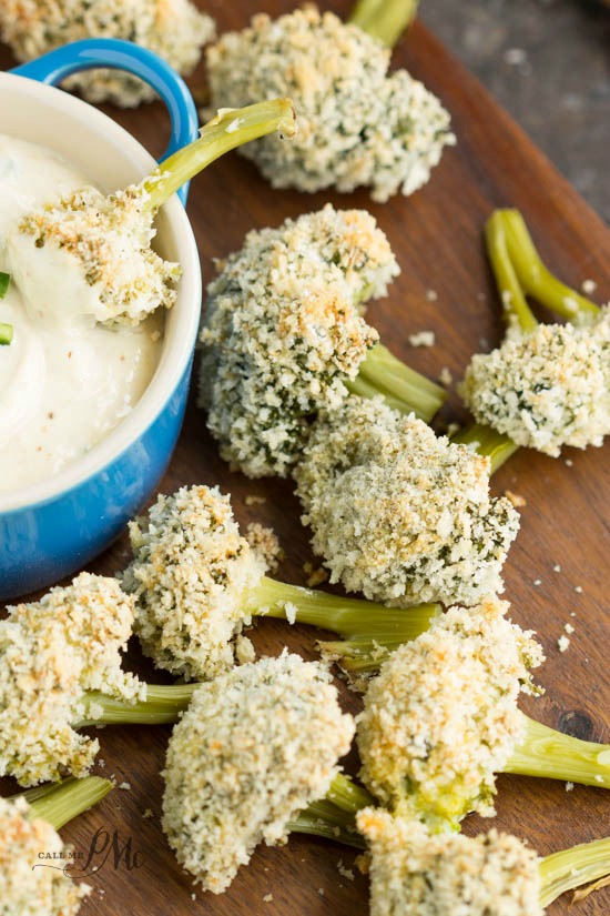 Panko Crusted Broccoli is a low-carb, healthy, and delicious treat. Enjoy Panko Crusted Broccoli recipe as an appetizer or side dish.