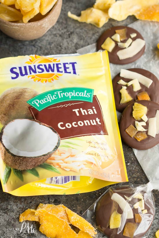 These Tropical Dried Fruit Chocolate Bites are not only tasty, but are nutrient-dense as well. They may just change the way you snack