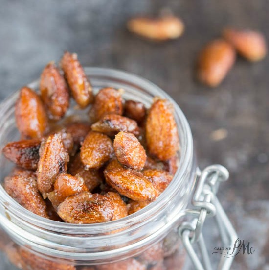 Easy Cinnamon Roasted Almonds recipe almonds