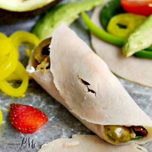 deli meat rollup