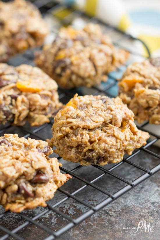 Healthy Oatmeal Date Breakfast Cookies 