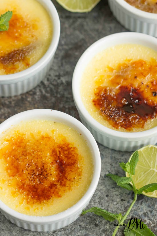 Key Lime Cheesecake Creme Brulee Recipe - amazing Creme Brulee , 