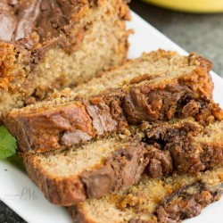 nutella pb bread