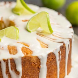 Scratch-made Key Lime Pound Cake Recipe with Key Lime Glaze