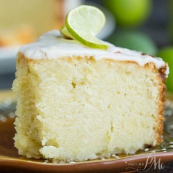 Scratch-made Key Lime Pound Cake Recipe with Key Lime Glaze