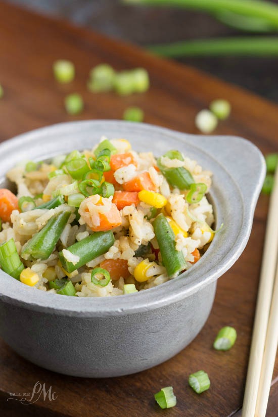 Shortcut Fried Rice recipe is a seriously easy way to make fried rice for dinner. Fried rice is the perfect family weeknight meal.
