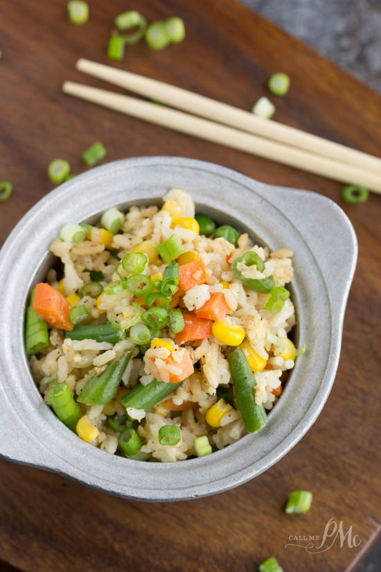 Shortcut Fried Rice recipe is faster and cheaper than restaurant or delivery.