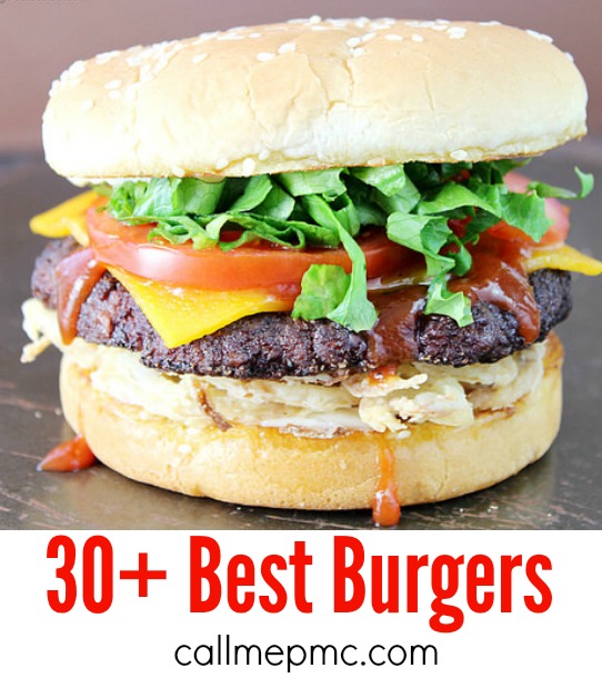 30+ BEST BURGER RECIPES