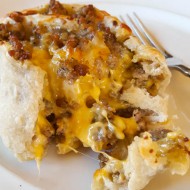 Dutch Oven Sausage Breakfast Pinwheels