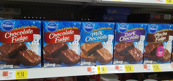 Pillsbury Brownie Mix dessert