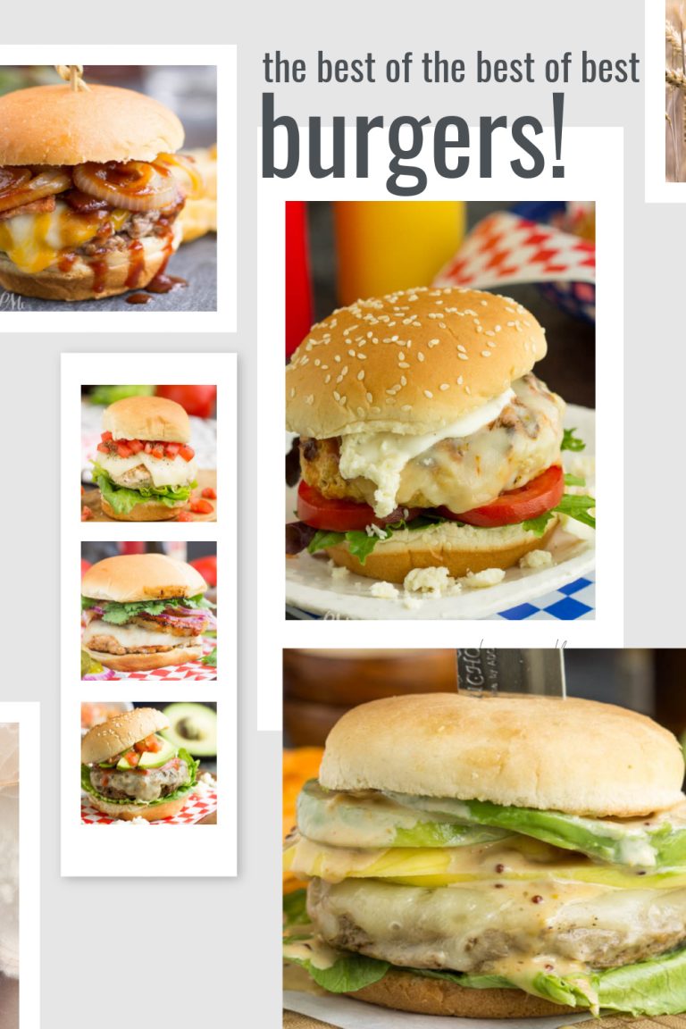 30+ BEST BURGER RECIPES