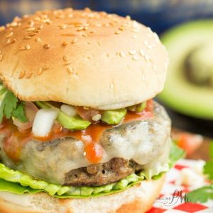 Enchilada Burger recipe