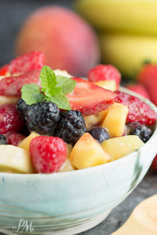 Instant Vanilla Pudding Fruit Salad  