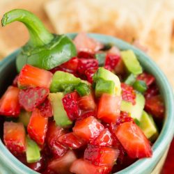 Strawberry Avocado Jalapeno Salsa