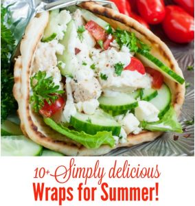 10+ Simply Delicious Wraps for Summer