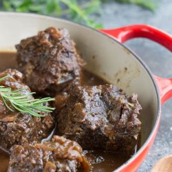 Molasses Pomegranate Braised Short Ribs. Succulent short ribs are braised in a molasses and pomegranate liquid that's spiked with spices.