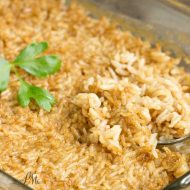 One Pan Stick of Butter Rice recipe