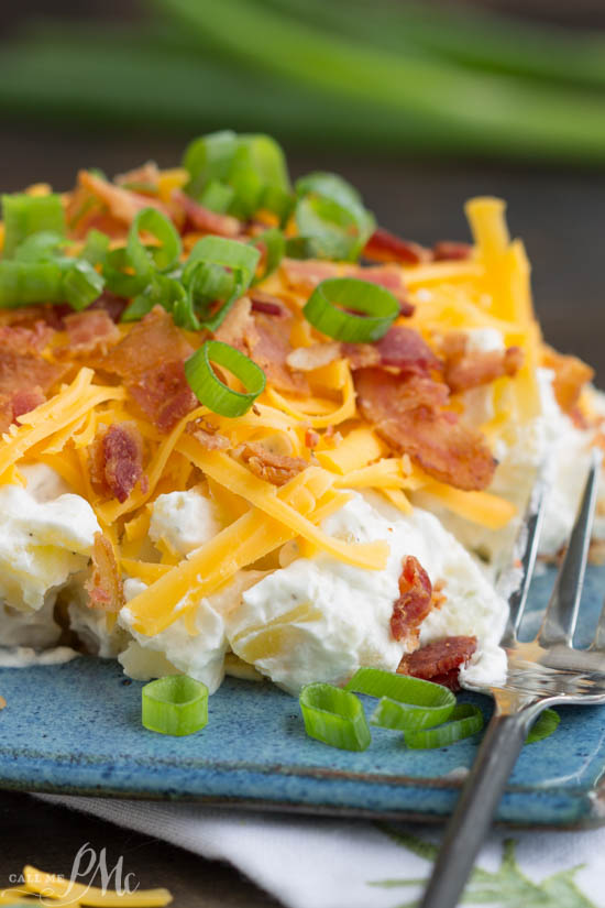 Bacon Ranch Twice Baked Potato Salad Recipe