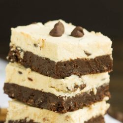 Cookie Dough Frosted Brownies