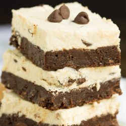 Cookie Dough Frosted Brownies