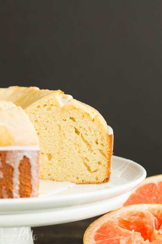 Ruby Red Grapefruit Pound Cake