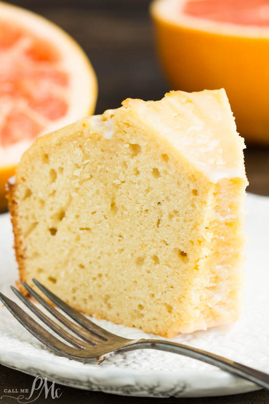 Ruby Red Grapefruit Pound Cake 