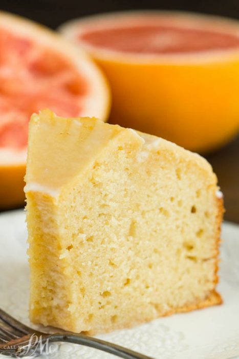 Ruby Red Grapefruit Pound Cake  