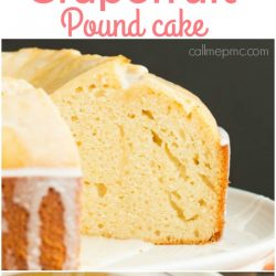 Ruby Red Grapefruit Pound Cake recipe, tart and sweet, this dessert is inventive, interesting, and unique.