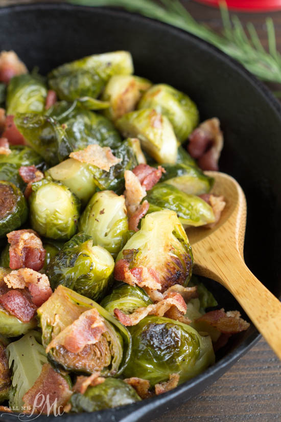   Kentucky Bourbon Braised Bacon Brussel Sprouts  