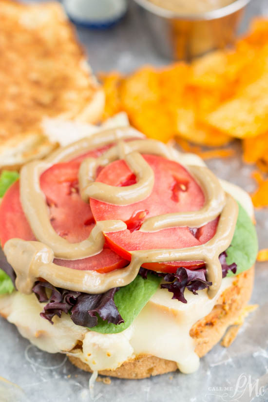 Leftover Turkey Bruschetta Slider 